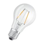 Osram Classic LED E27 Pera Filamento Chiara 2.2W 250lm - 827 Bianco Molto Caldo | Dimmerabile - Sostitutiva 25W