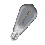 Ledvance LED Vintage 1906 E27 Edison Filamento Smokey 3.4W 100lm - 818 Bianco Molto Caldo