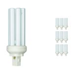 Confezione Multipack 10x Philips MASTER PL-T 26W - 830 Luce Calda | 2 Pin