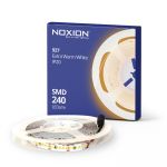 Noxion Strisce LED Naga 5 Metro IP20 SMD2835/240 24V 16W/m 930 /10mm/2m + DC Cavo