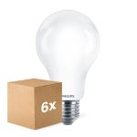 Confezione Multipack 6x Philips Corepro LED Bulbo E27 Pera Ghiaccio 17.5W 2452lm - 840 Bianco Freddo | Sostitutiva 150W