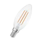 Ledvance Classic LED E14 Candela Filamento Chiara 2.2W 470lm - 827 Bianco Molto Caldo | Sostitutiva 40W