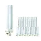 Confezione Multipack 50x Philips MASTER PL-C 18W - 830 Luce Calda | 2 Pin