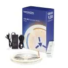 Noxion Strisce LED Naga 5 Metro Set completo - Zigbee - 24V - 120LEDs/m - 9.6W/m - 930-965 Regolabile Bianca | 8mm - IP20 - Miglior Resa Cromatica - SMD2835