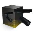 Luce A Binario LED Nero Zoomable 30W 3000lm 15-60D - 927-930-940 CCT