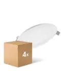 Confezione Multipack 4x Ledvance Downlight LED Slim Il Giro DN155 12W 1020lm 120D - 830 Luce Calda -  | 169mm 